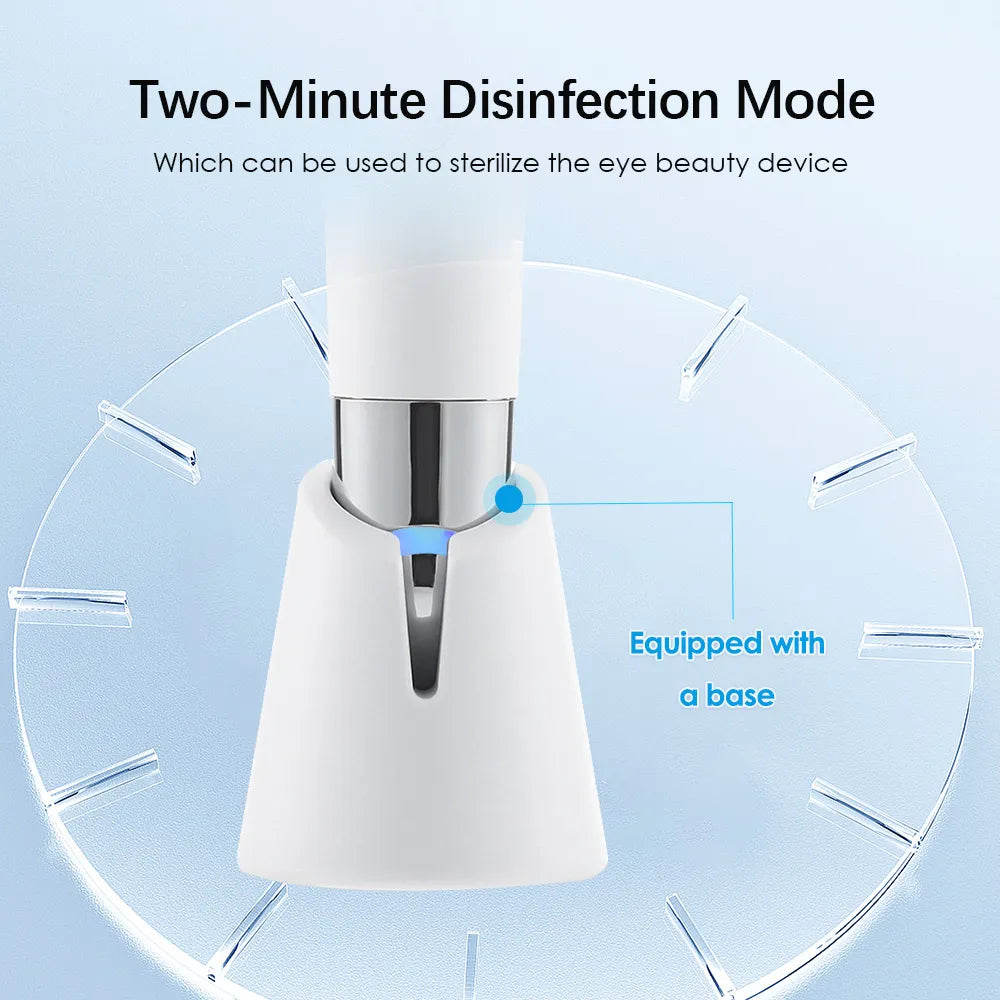 Eye Massager Anti Dark Circle Anti Wrinkle Pen Hot Compress Beauty Device Machine