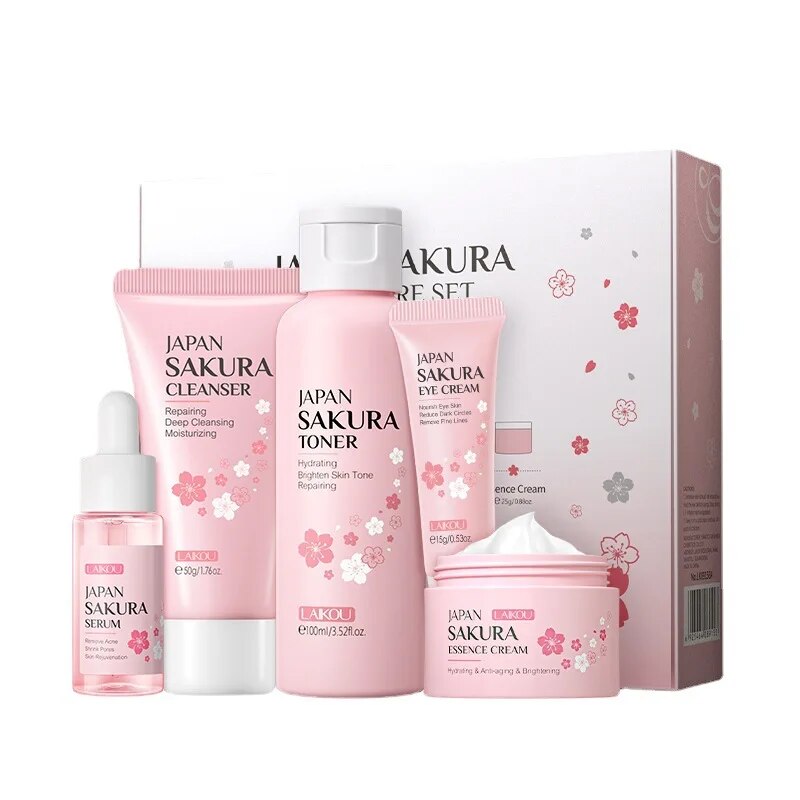 Anti-Aging Skin Moisturizer 5 Piece Set