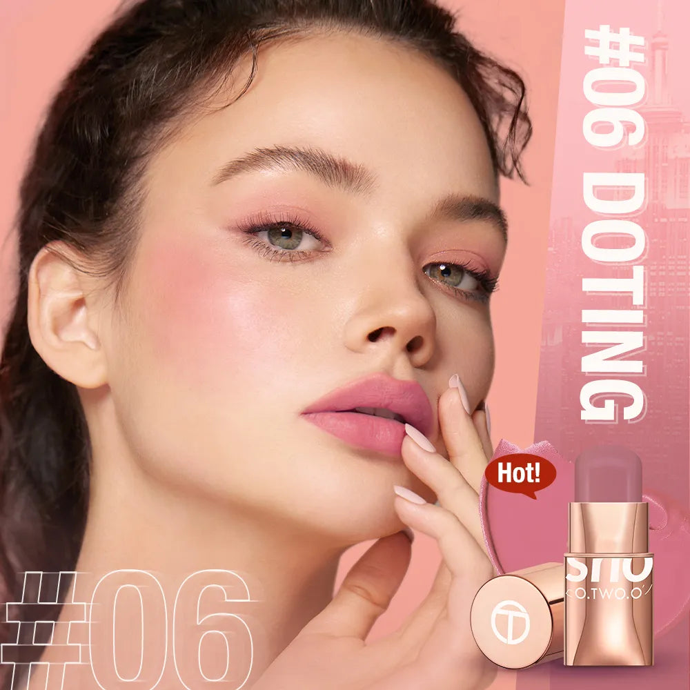 O.TWO.O Matte Lipstick Long Lasting Permanent 3 In 1