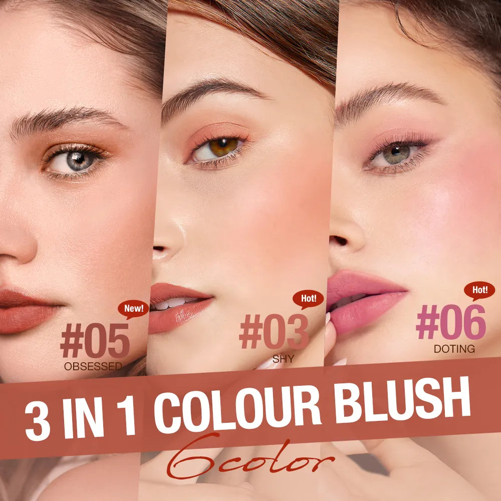 O.TWO.O Matte Lipstick Long Lasting Permanent 3 In 1