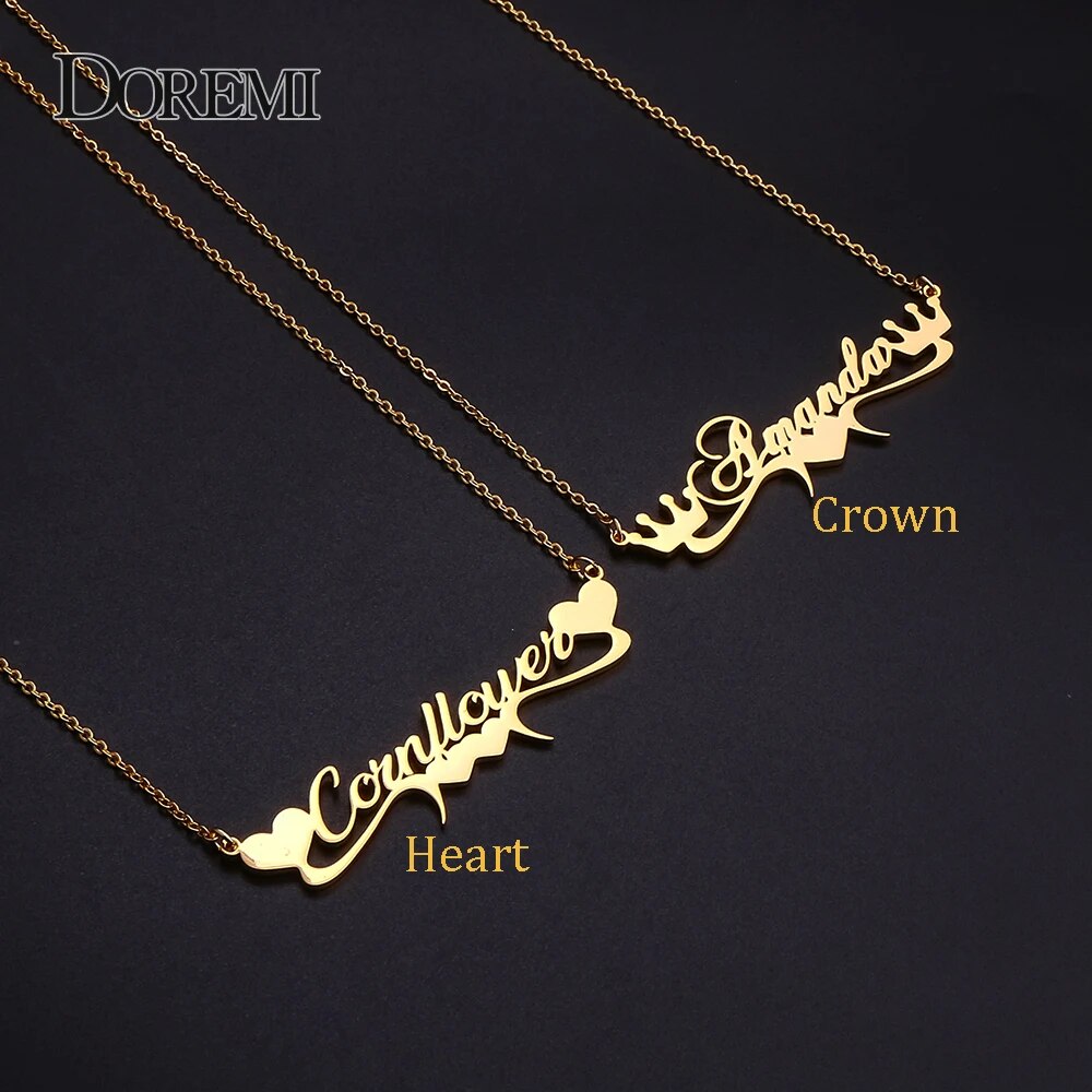 Custom Name Personalized Name Necklaces