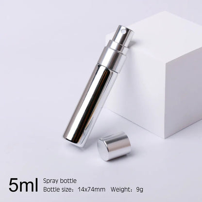 5ml Mini Perfume Bottle Aluminium Spray Atomizer Bottles