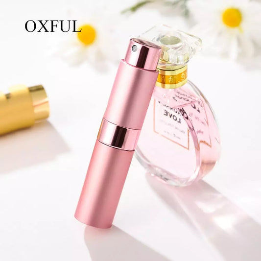 metal aluminum Portable Refillable Perfume Bottle Cosmetic Container