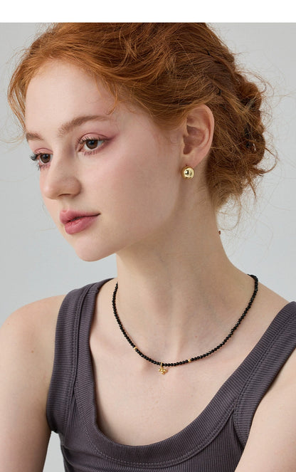 Laraine Yin Necklace Pendant Cold Crystal Stone