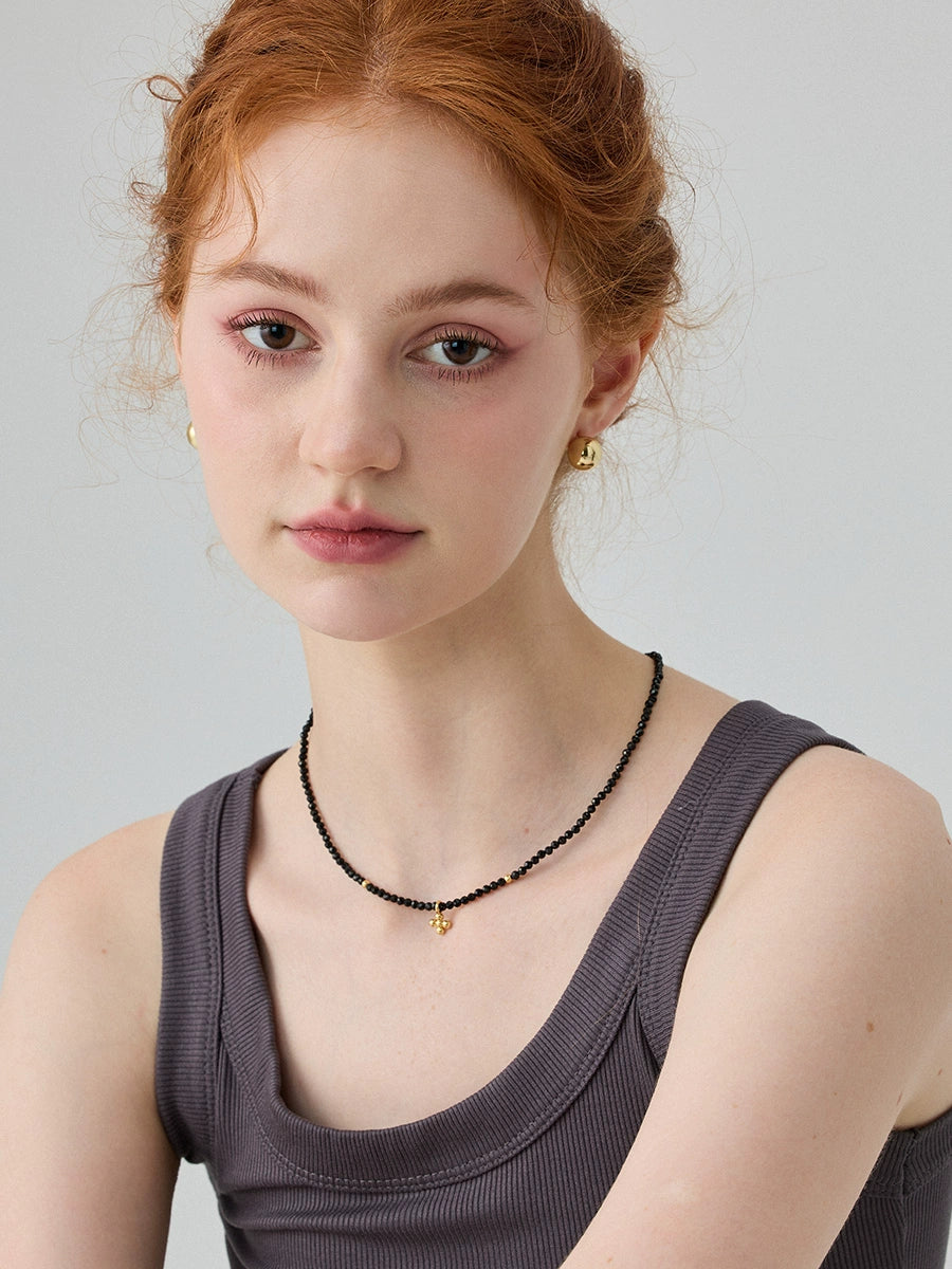 Laraine Yin Necklace Pendant Cold Crystal Stone