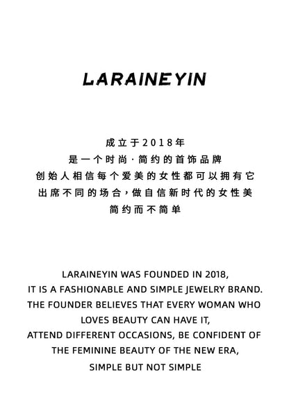 Laraine Yin Necklace Pendant Cold Crystal Stone