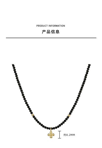 Laraine Yin Necklace Pendant Cold Crystal Stone