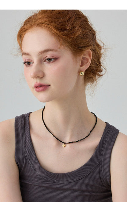 Laraine Yin Necklace Pendant Cold Crystal Stone