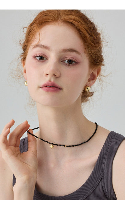 Laraine Yin Necklace Pendant Cold Crystal Stone