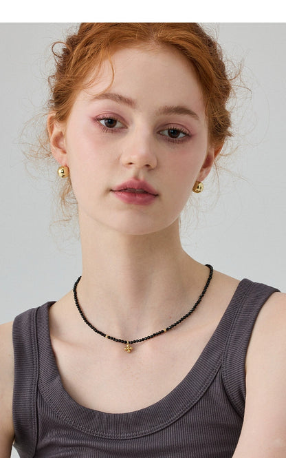 Laraine Yin Necklace Pendant Cold Crystal Stone