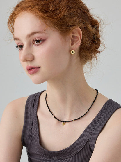 Laraine Yin Necklace Pendant Cold Crystal Stone