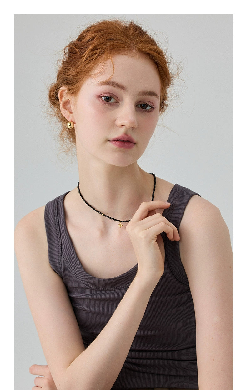 Laraine Yin Necklace Pendant Cold Crystal Stone