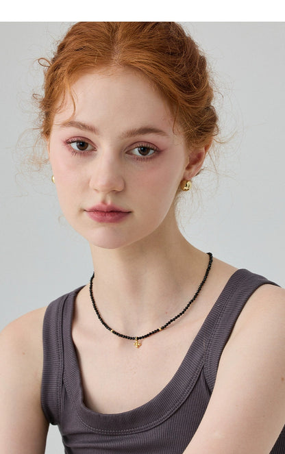 Laraine Yin Necklace Pendant Cold Crystal Stone