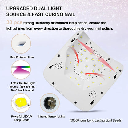 Professional Nail Drying Lamp for Manicure