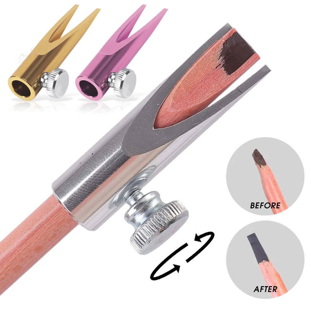 1-4pcs Eyebrow Pen Sharpening Tool