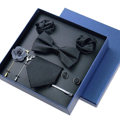 Nice Gift Box Silk Tie Necktie Set