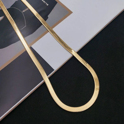 925 18K Gold 4mm, Sterling silver Necklace