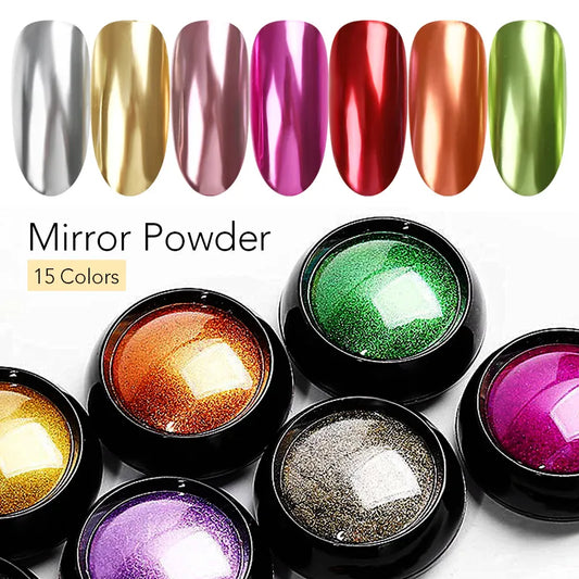 Metallic Mirror Powder Metal Nail