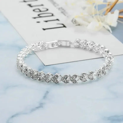 Luxury Roman Crystal Bracelet For Women