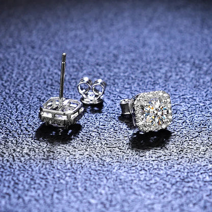 Moissanite Diamond Earrings for Women