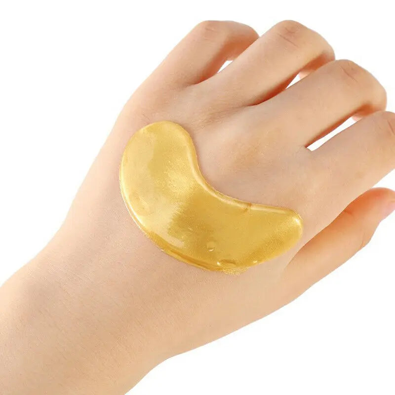 60pcs=30 Pairs Collagen Gold Powder Eye Mask