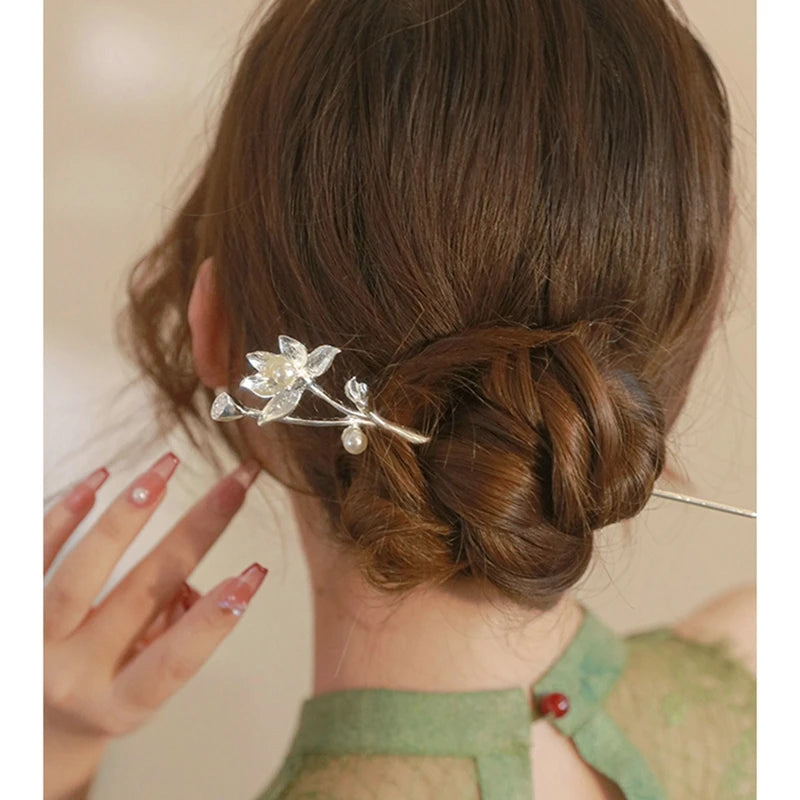 Chinese Style Tassel Hair Clip