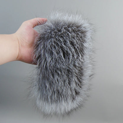 Genuine Real Fox Fur Ring Scarves