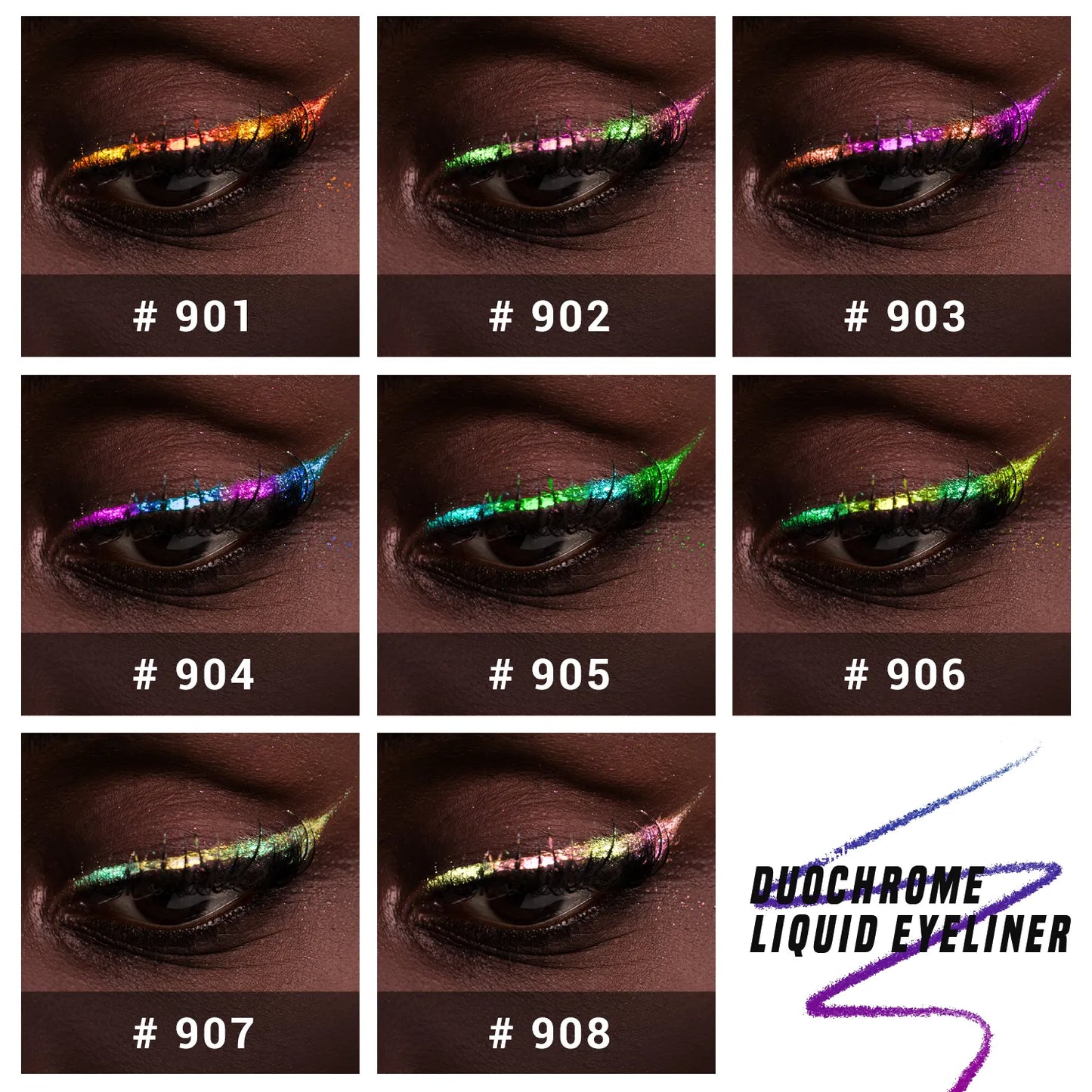 CHARMACY Duochrome Glitter Liquid Eyeliner