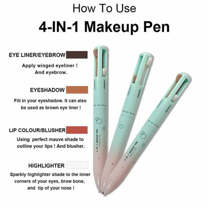 Makeup 4 In 1 Eyeliner