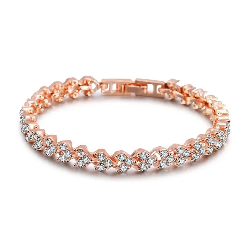 Luxury Roman Crystal Bracelet For Women