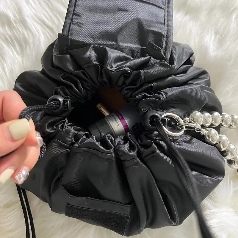 Women Drawstring Cosmetic Bag