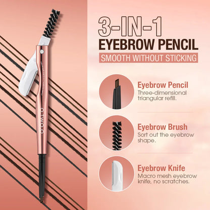 O.TWO.O Ultra Fine Triangle Eyebrow Pencil