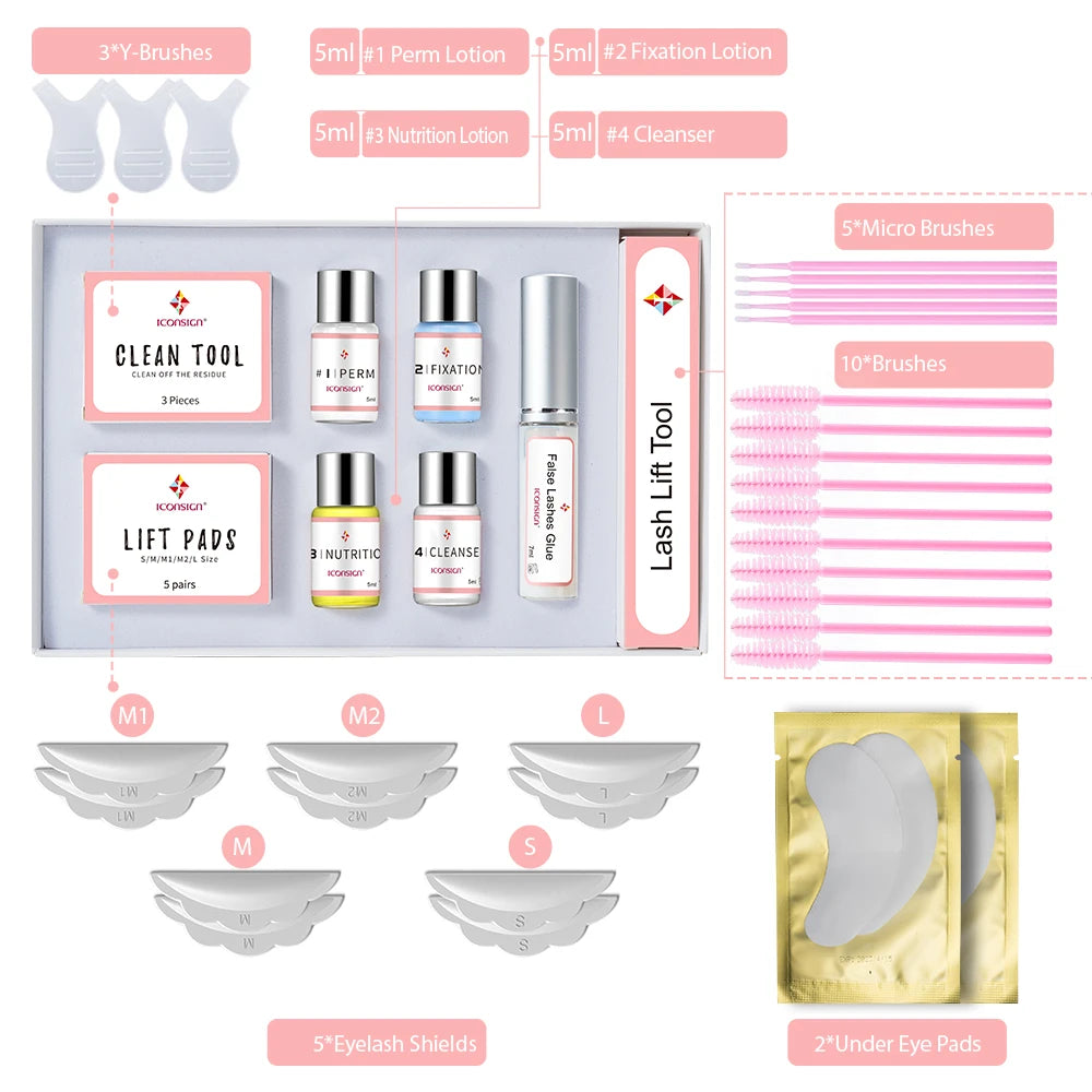 Lash Lifting Set Eyelash Serum