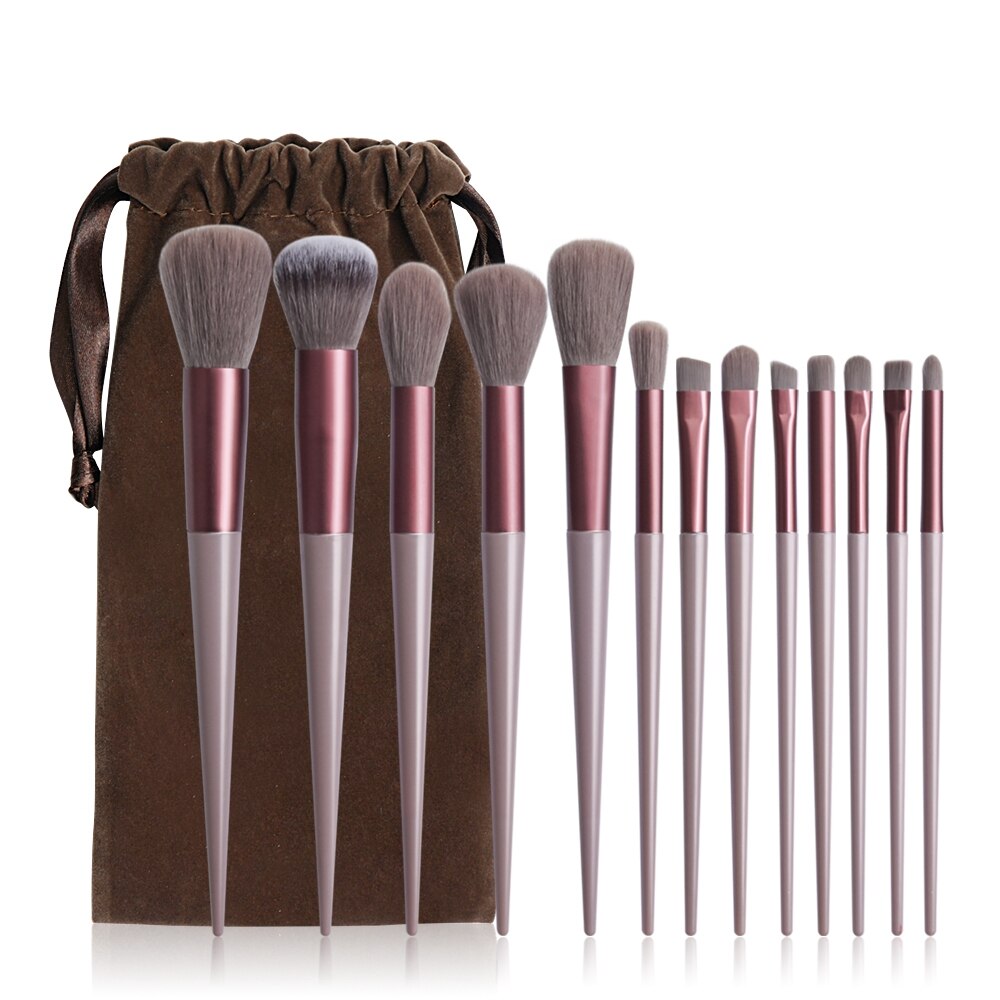 13 PCS Cosmetic Makeup Brushes Set