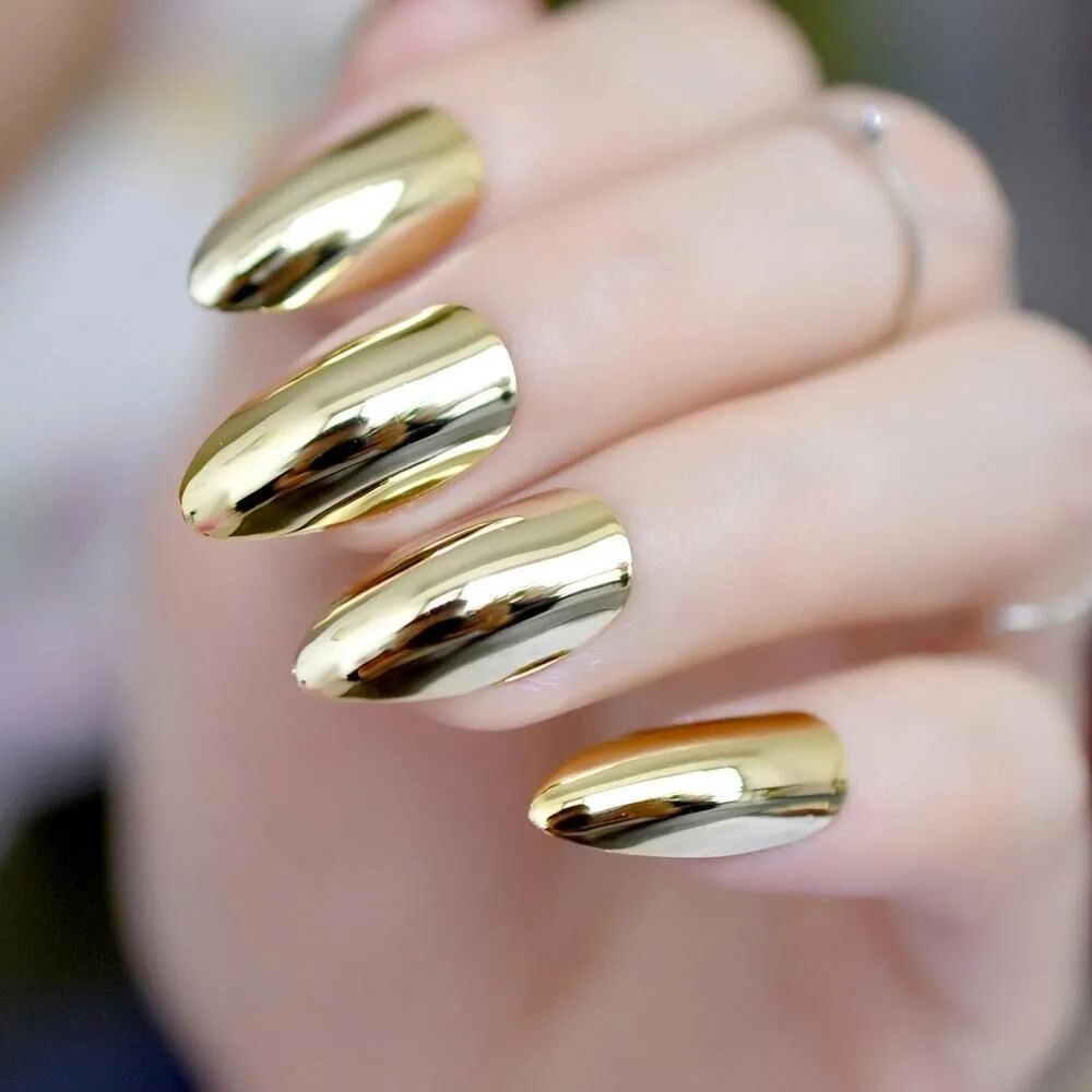 Metallic Mirror Powder Metal Nail