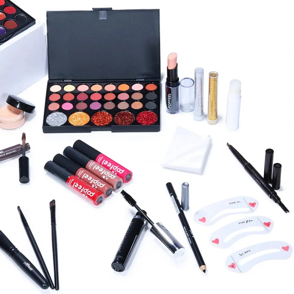 30Pcs Professional Makeup Case Kit