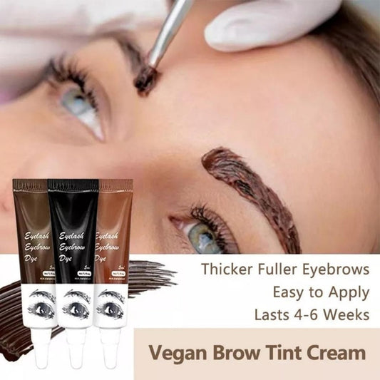 15-Minute Henna Eyelash Eyebrow Dye Tint