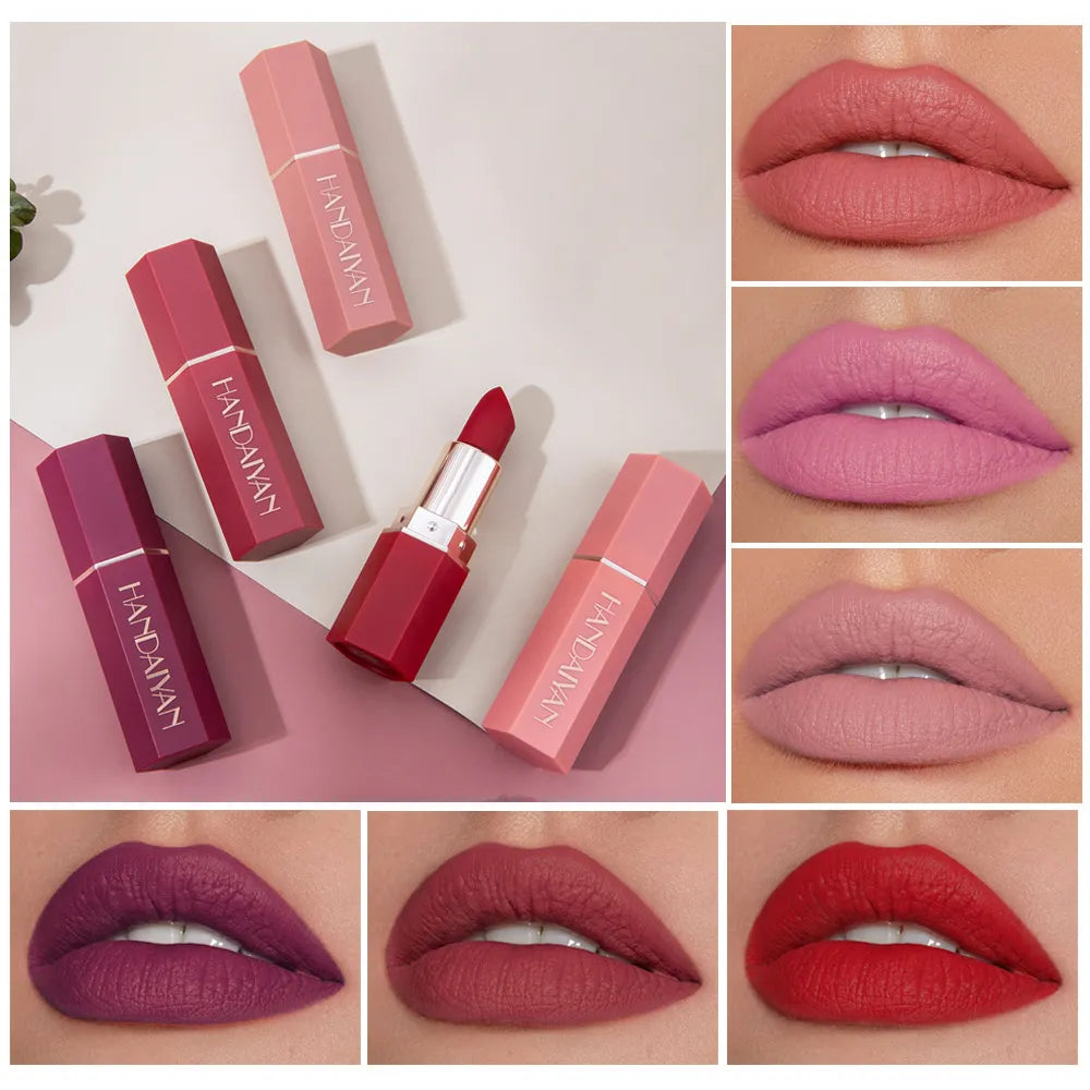 HANDAIYAN 6 Colors Matte Lipstick