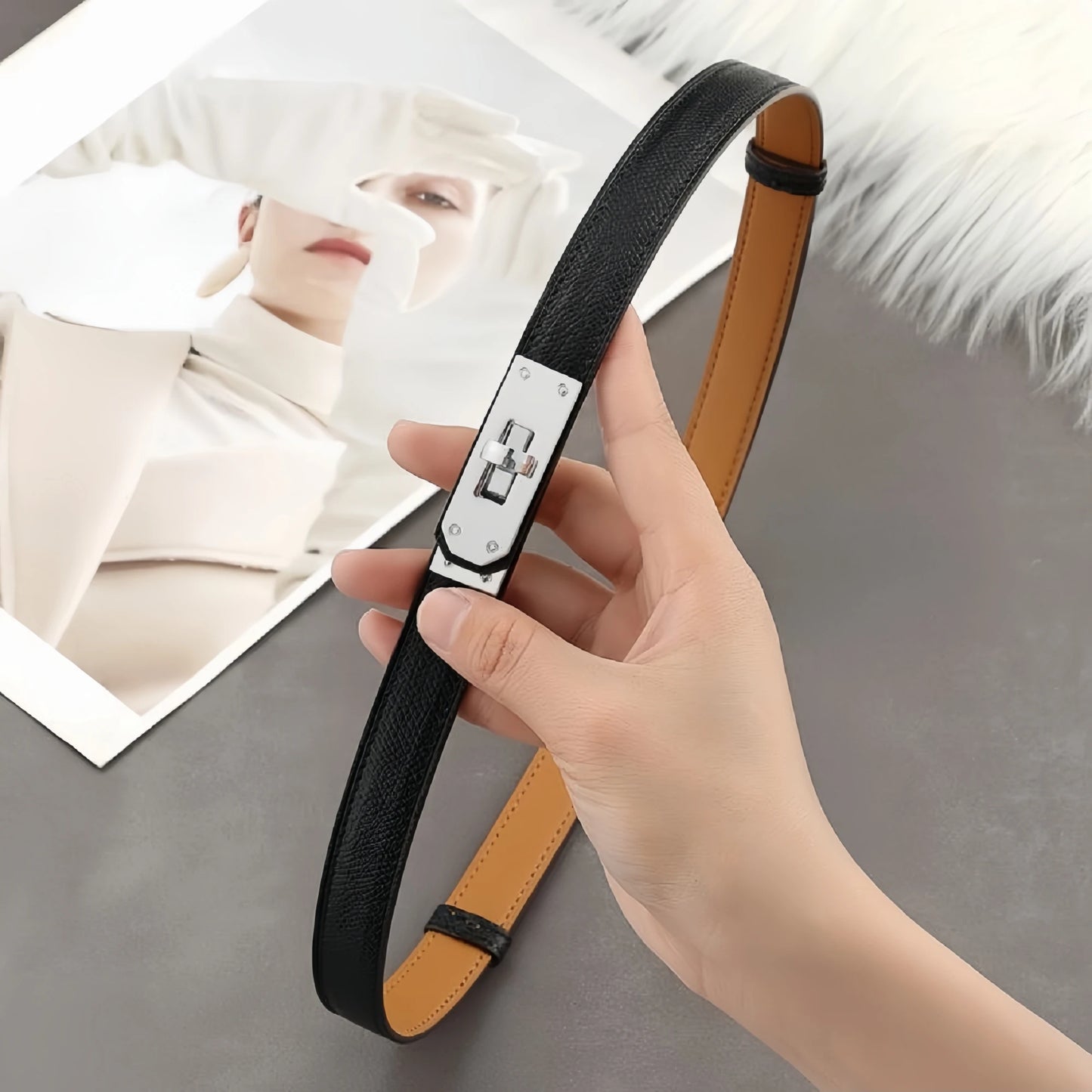 Leather Female Belt 2024 New