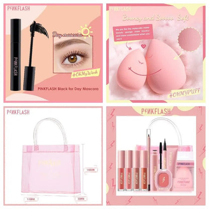 Blush Kit Cosmetics for Women With Cosmetics Bag