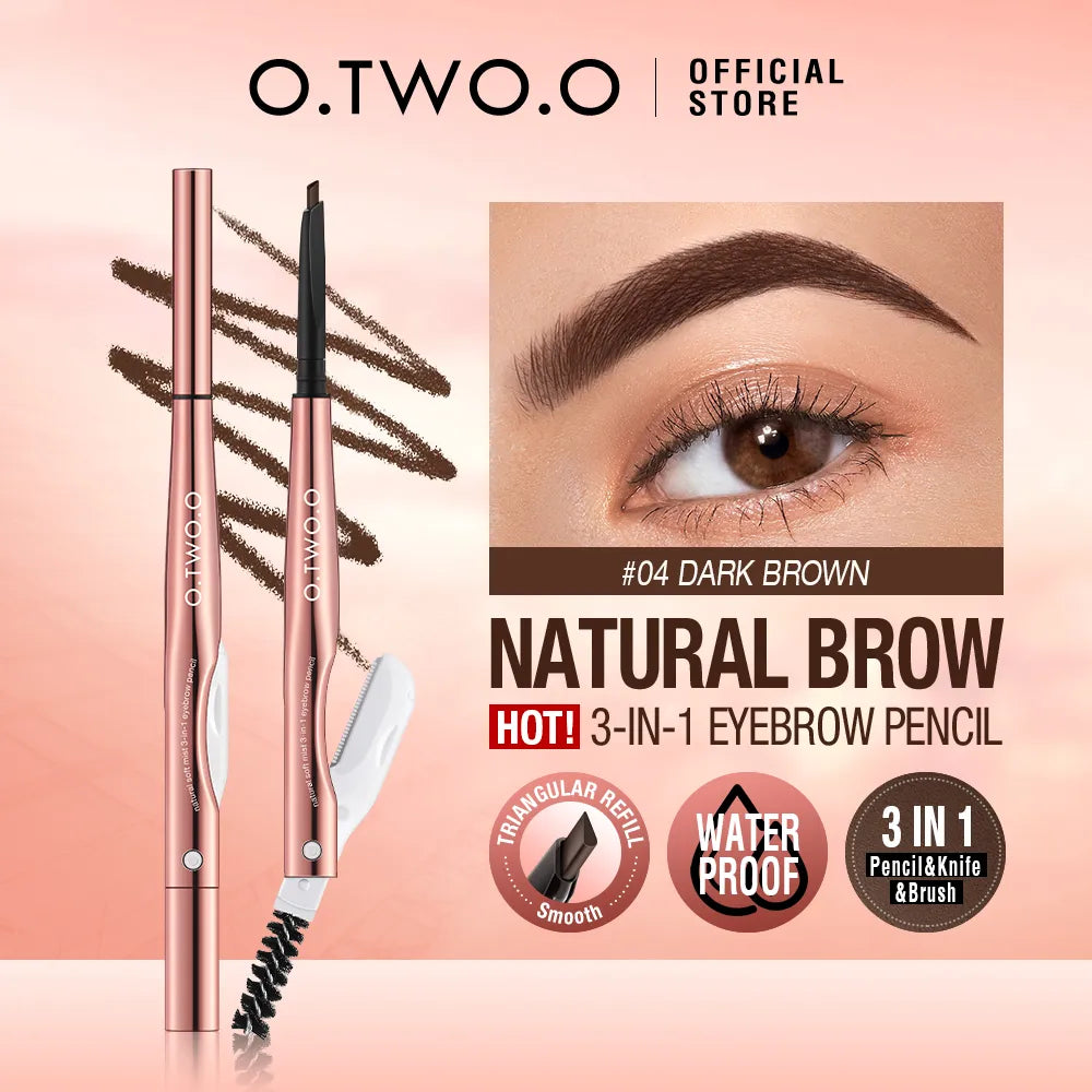 O.TWO.O Ultra Fine Triangle Eyebrow Pencil