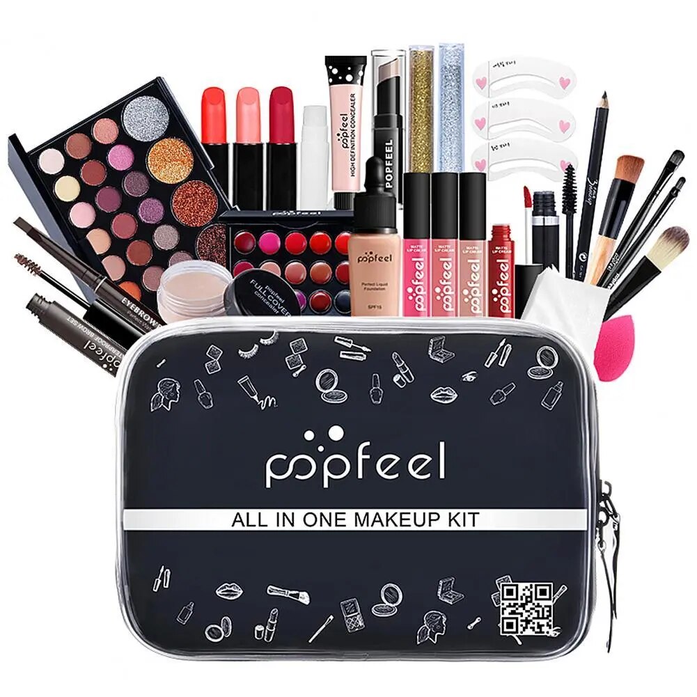 30Pcs Professional Makeup Case Kit