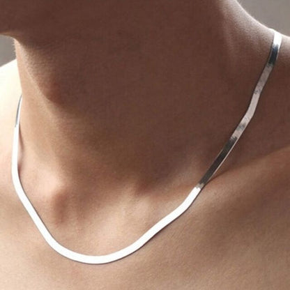 925 18K Gold 4mm, Sterling silver Necklace