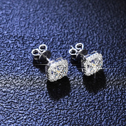 Moissanite Diamond Earrings for Women