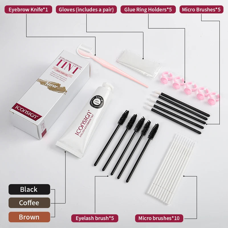 ICONSIGN Lashes Eyebrow Tint Kit