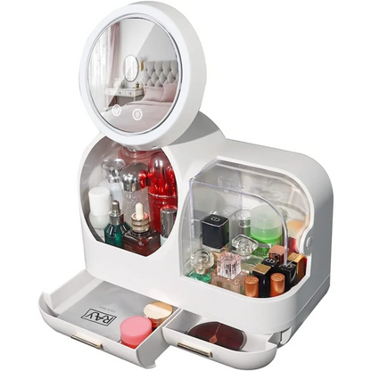 Makeup Case with Mirror and Lights