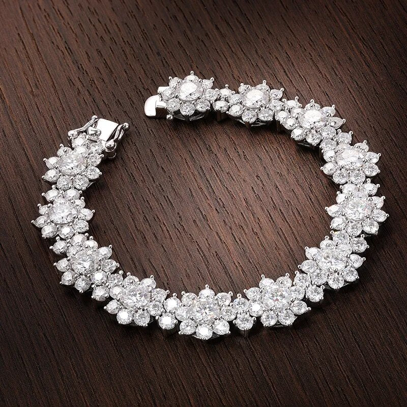 Moissanite Tennis Bracelets for Women