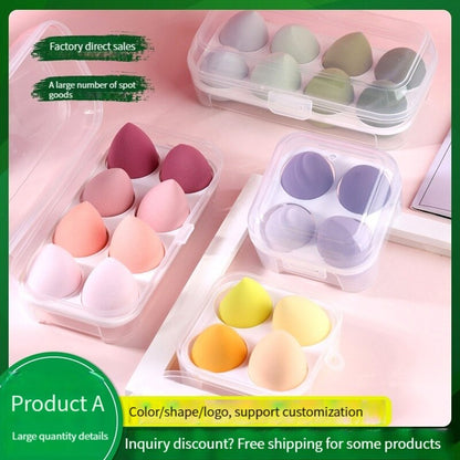 8-pc Liquid Application Makeup Egg Sponge