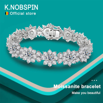 Moissanite Tennis Bracelets for Women